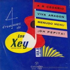 Discos de vinilo: LOS XEY - A B CEDARIO - EP DE VINILO FOLKLORE DEL PAIS VASCO