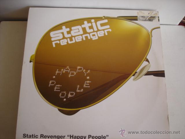 Discos de vinilo: STATIC REVENGER HAPPY PEOPLE - Foto 1