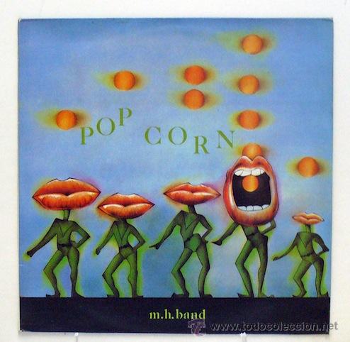 Discos de vinilo: M. & H. Band - Pop Corn (Maxi Single Vinilo) - Foto 1