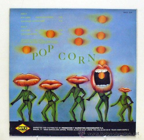 Discos de vinilo: M. & H. Band - Pop Corn (Maxi Single Vinilo) - Foto 2