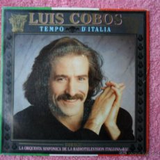 Disques de vinyle: LUIS COBOS TEMPO D'ITALIA ORQUESTA RTV ITALIANA 1987 CBS 651235 7 DISCO VINILO. Lote 44356339