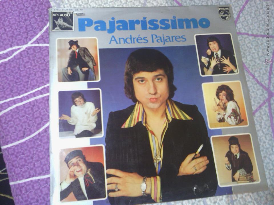 Discos de vinilo: ANDRES PAJARES - PAJARISSIMO - Foto 1
