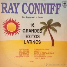 Discos de vinilo: LP ARGENTINO DE RAY CONNIFF, SU ORQUESTA Y CORO AÑO 1989 COPIA PROMOCIONAL. Lote 44363775