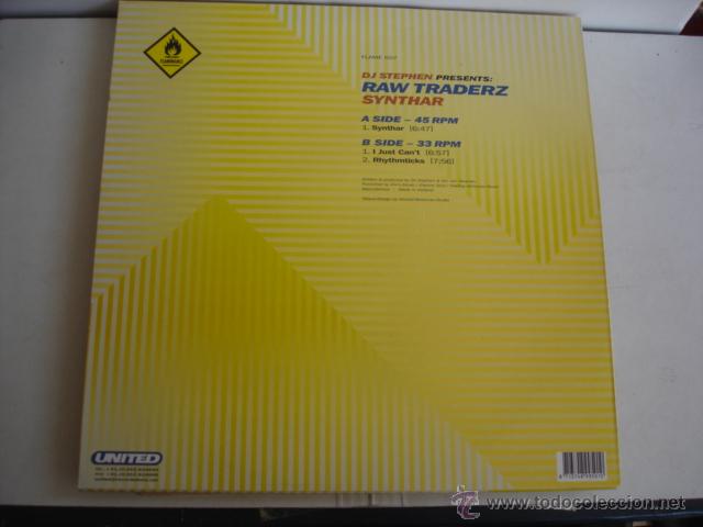 Discos de vinilo: DJ STEPHENS RAW TRADERZ - Foto 2