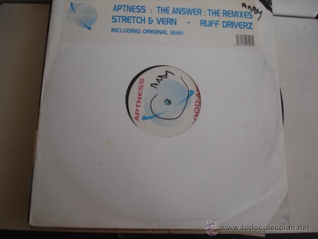 Discos de vinilo: Aptness ? The Answer: The Remixes - Foto 1