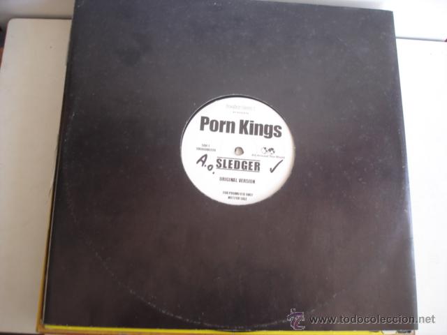 Discos de vinilo: Deejay Davy T Presents Porn Kings ? Sledger - Foto 2