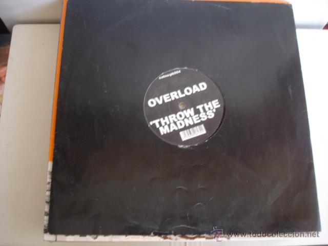 Discos de vinilo: Overload     Throw The Madness  S/SIDED - Foto 1