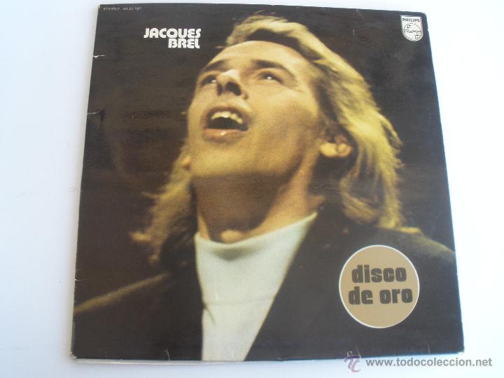Discos de vinilo: JAQUES BREL - DISCO DE ORO - Foto 1
