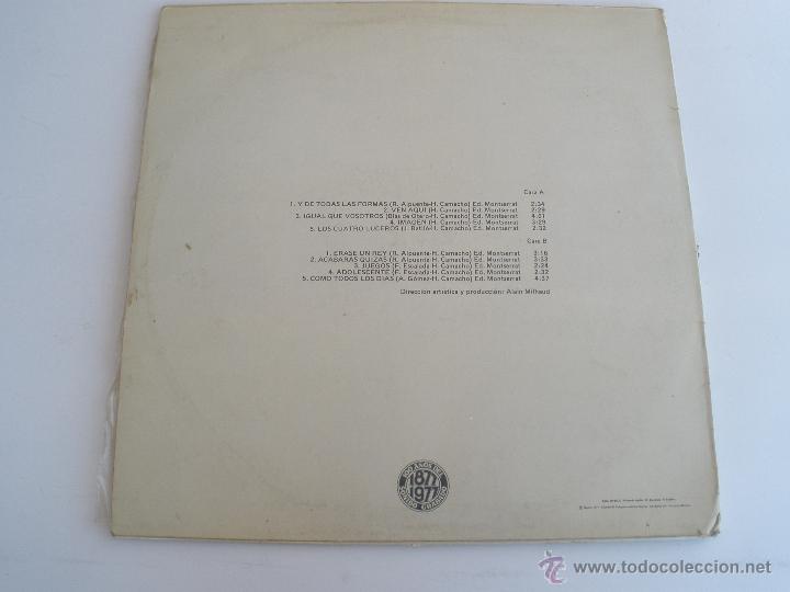 Discos de vinilo: HILARIO CAMACHO - Foto 2