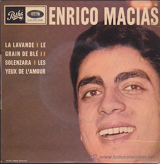 Discos de vinilo: EP ENRICO MACIAS LA LAVANDE - Foto 1