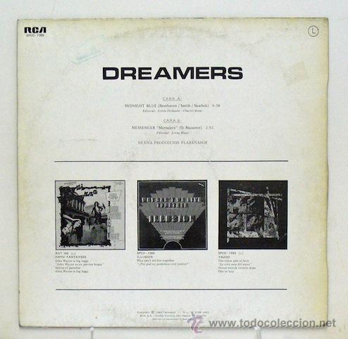 Discos de vinilo: Midnight Blue - Dreamers (Maxi Single Vinilo) - Foto 2