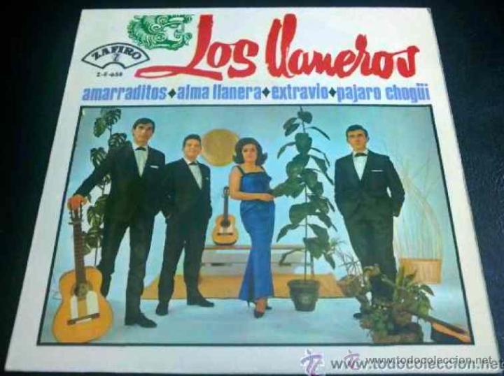 Discos de vinilo: LOS LLANEROS - AMARRADITOS - EP - Foto 1
