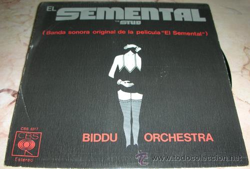 Discos de vinilo: BIDDU ORCHESTRA - EL SEMENTAL - (THE STUD) - SINGLE BSO - Foto 1