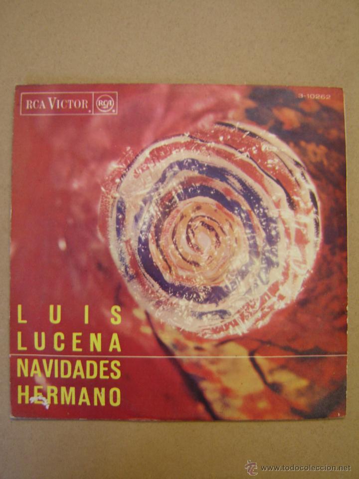 Discos de vinilo: Luis Lucena - Navidades - Hermano - Foto 1