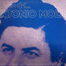 Discos de vinilo: DOBLE LP ANTONIO MOLINA : LA VOZ DE ANTONIO MOLINA ( 24 CANCIONES ) 