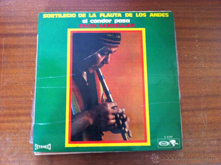 Discos de vinilo: SORTILEGIO DE LA FLAUTA DE LOS ANDES. FACIO SANTILLAN - Foto 1