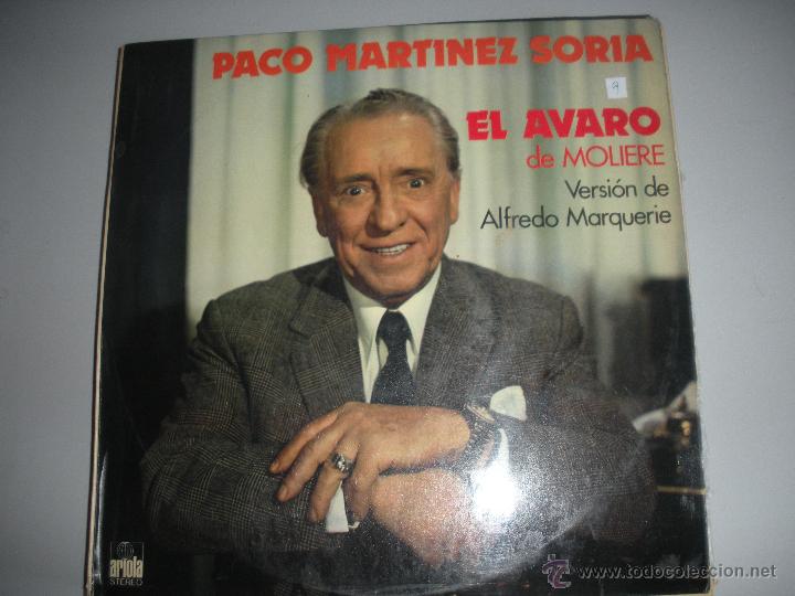 Discos de vinilo: MAGNIFICO LP DE - PACO -MARTINEZ SORIA - Foto 1