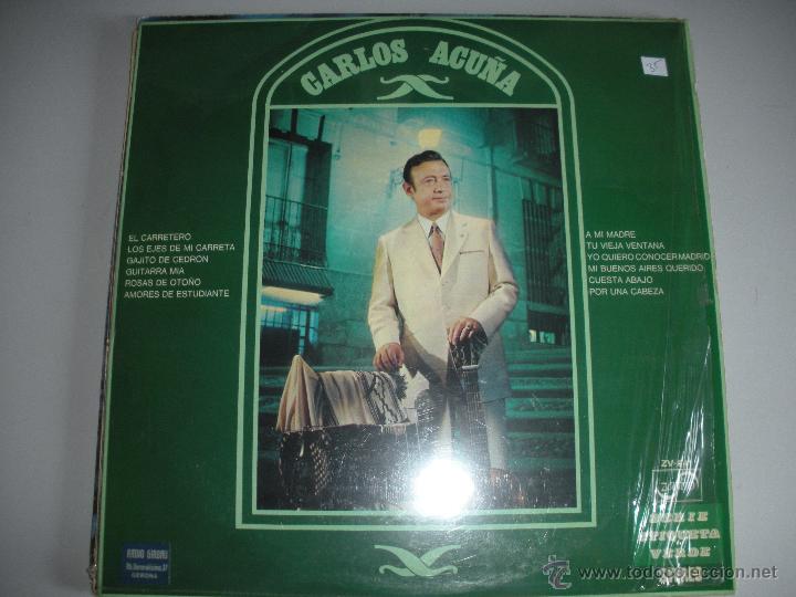 Discos de vinilo: MAGNIFICO LP DE - CARLOS - ACU&Ntilde;A - - Foto 1
