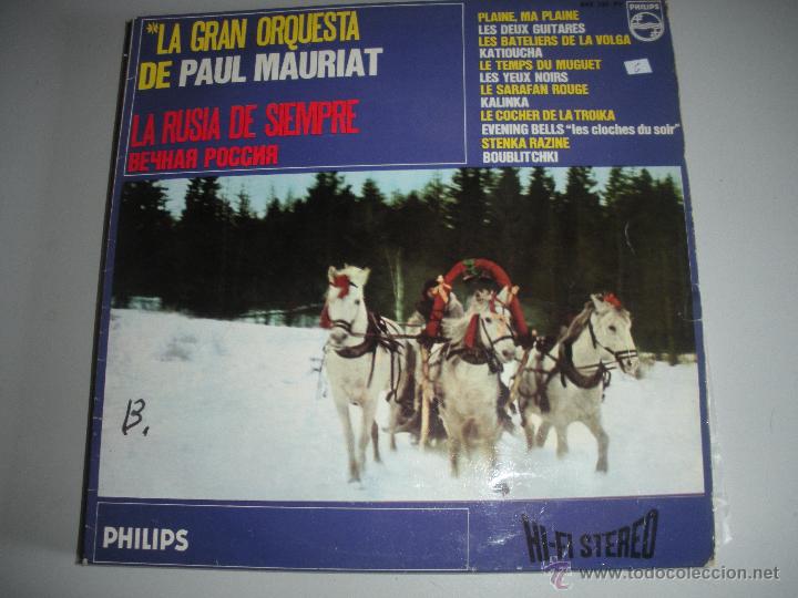 Discos de vinilo: MAGNIFICO LP DE PAUL - MAURIAT - - Foto 1