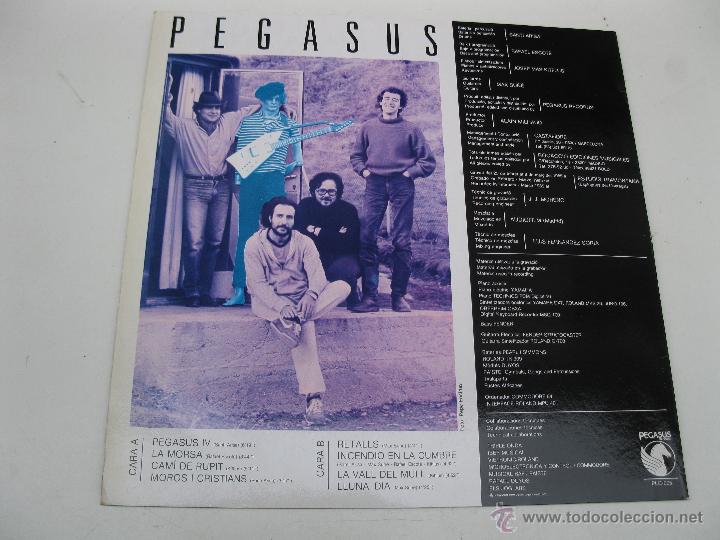 Discos de vinilo: LP - PEGASUS - SEARCHING - PEGASUS RECORDS - A&Ntilde;O 1985. - Foto 2