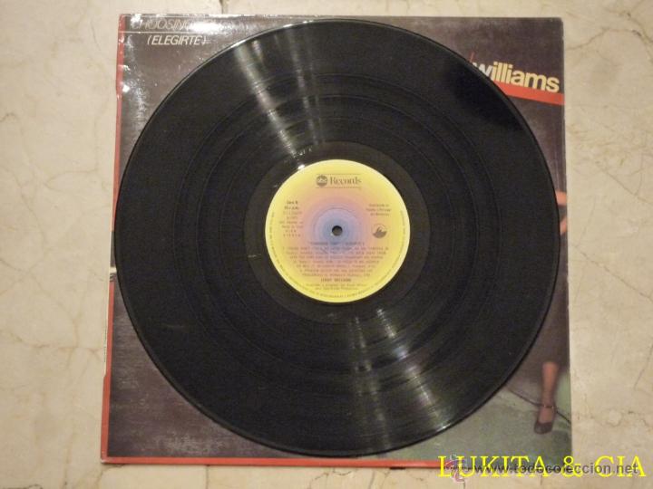 Discos de vinilo: LENNY WILLIAMS - CHOOSING YOU - 1977. - Foto 4