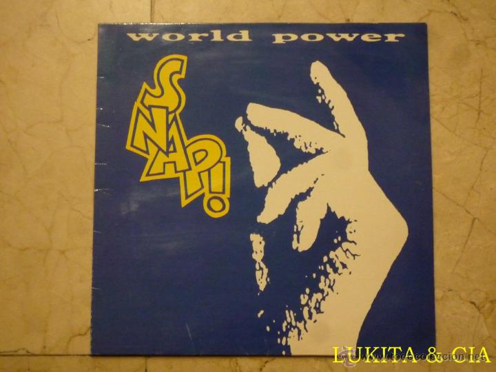 Discos de vinilo: SNAP! WORLD POWER - ARIOLA 1990. - Foto 1