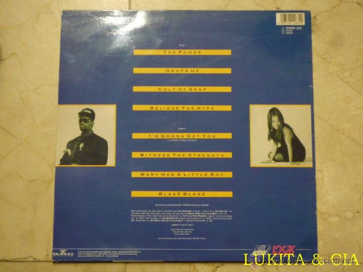 Discos de vinilo: SNAP! WORLD POWER - ARIOLA 1990. - Foto 2