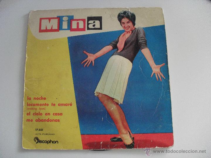 Discos de vinilo: MINA - LA NOCHE + 3 EP 1960 - Foto 1
