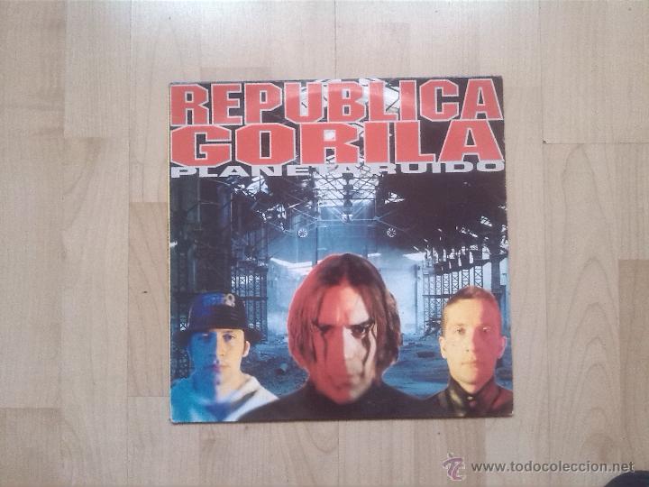 Discos de vinilo: Rep&uacute;blica Gorila - Planeta ruido - Foto 1