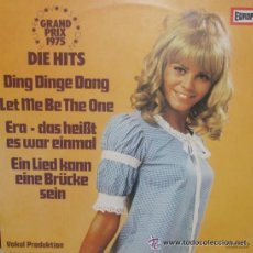 Dischi in vinile: GRAND PRIX EUROVISION 1975- DIE HITS/ DING DINGE DONG/ LET ME BE THE ONE/....