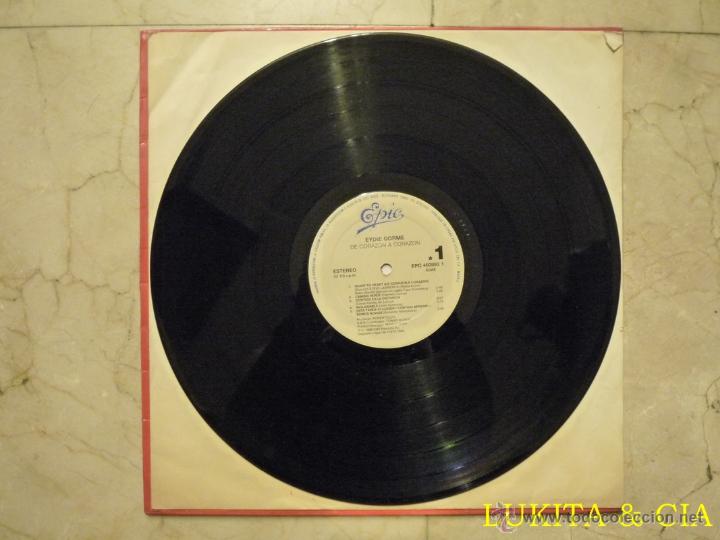 Discos de vinilo: LP - EYDIE GORME - DE CORAZ&Oacute;N A CORAZ&Oacute;N - 1988. - Foto 4