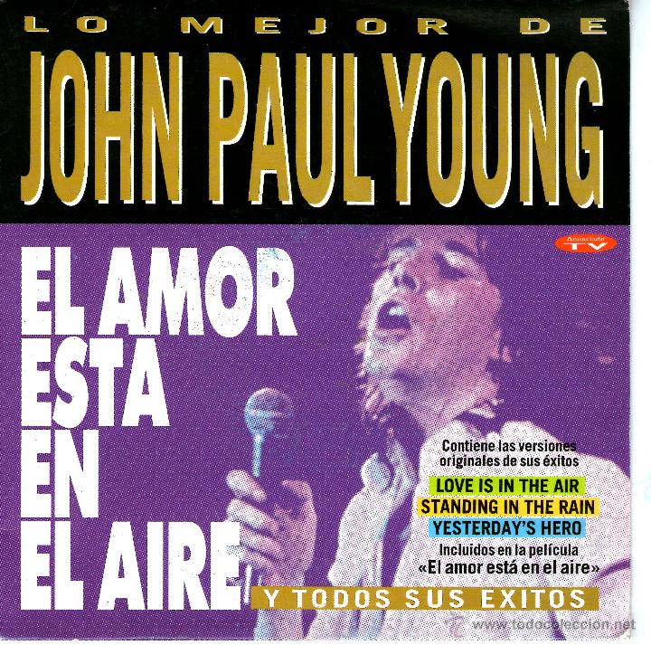 Discos de vinilo: JOHN PAUL YOUNG - EL AMOR ESTA EN EL AIRE - Foto 1