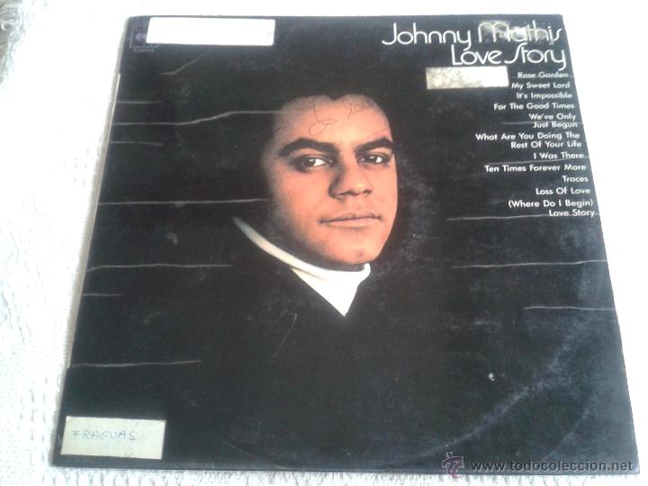 Discos de vinilo: JOHNNY MATHIS LOVE STORY DISCO DE VINILO LP - Foto 1