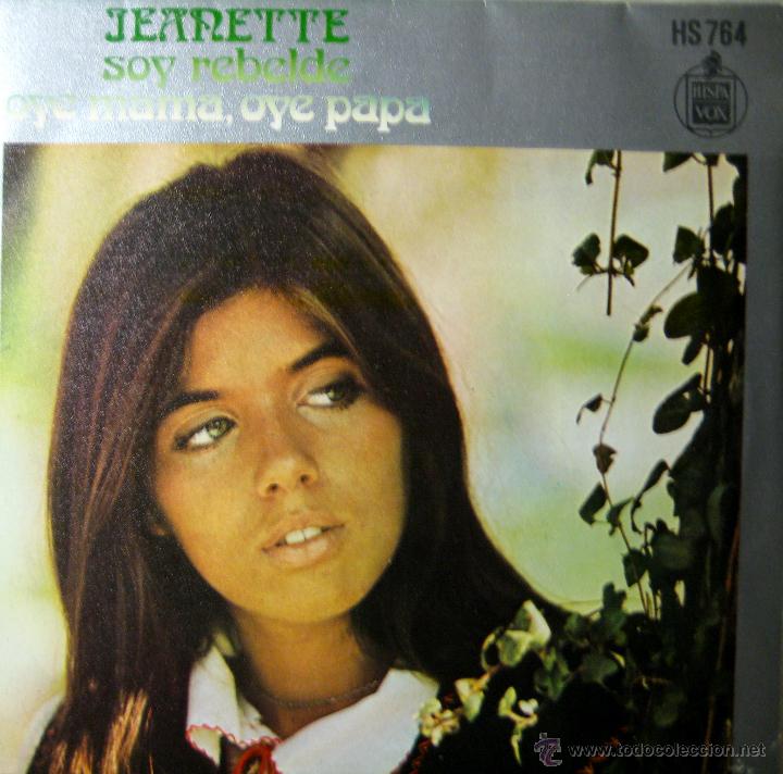 Discos de vinilo: JEANETTE. SOY REBELDE. HISPAVOX 1971 - Foto 1