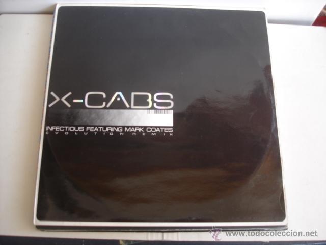 Discos de vinilo: X-CABS featuring MARK COATES   INFECTIOUS - Foto 1