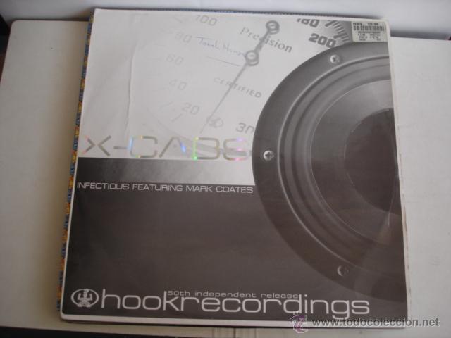 Discos de vinilo: X-CABS featuring MARK COATES   INFECTIOUS - Foto 2