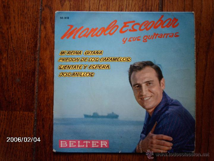 Discos de vinilo: manolo escobar  -  mi reina gitana  +   3 - Foto 1
