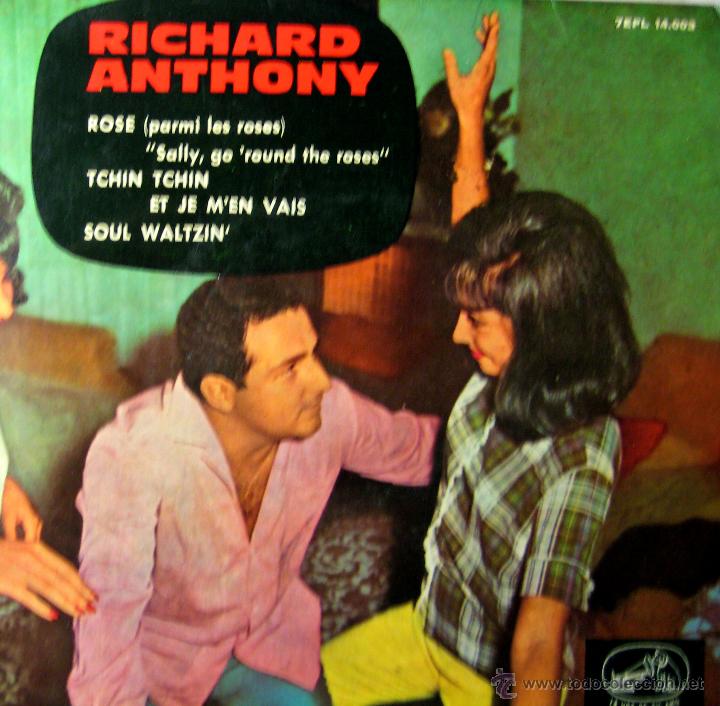 Discos de vinilo: RICHARD ANTHONY. ROSE. LA VOZ DE SU AMO 1963 - Foto 1