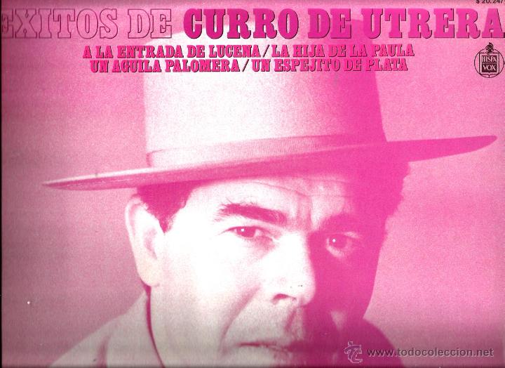 Discos de vinilo: LP FLAMENCO : EXITOS DE CURRO DE UTRERA - Foto 1