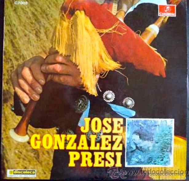 Discos de vinilo: JOS&Eacute; GONZ&Aacute;LEZ - EL PRESI (GAITA) - LP - Foto 1
