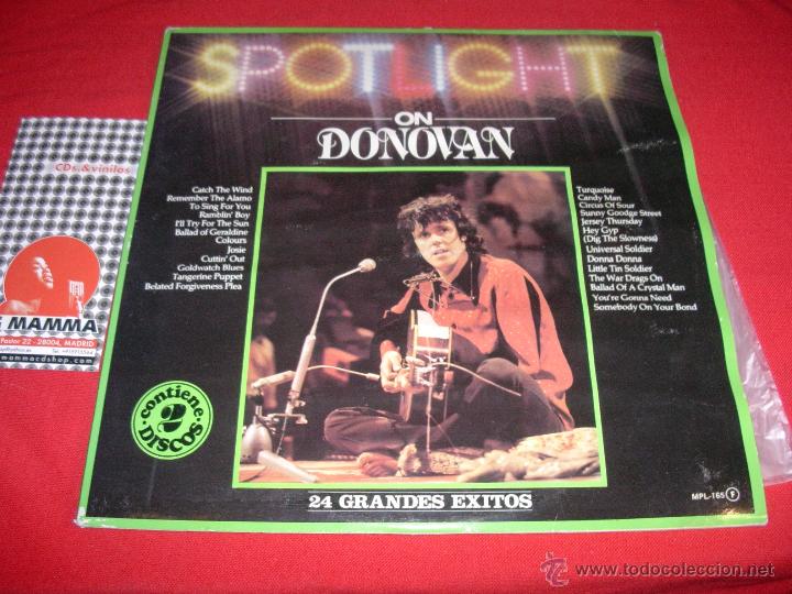 Discos de vinilo: spotlight on donovan  24 grandes exitos  1982  lp - Foto 1