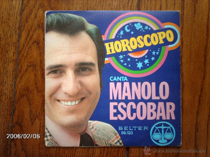 Discos de vinilo: manolo escobar  -  horoscopo  +  protesta de amor - Foto 1