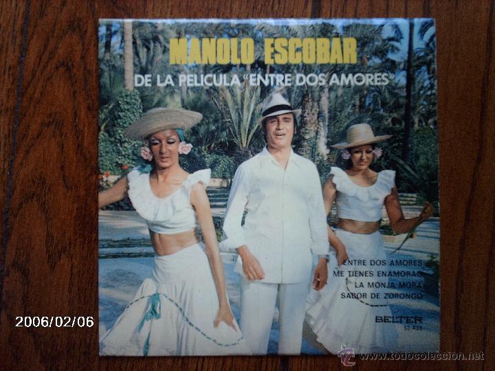 Discos de vinilo: manolo escobar   -  entre dos amores  +   3 - Foto 1