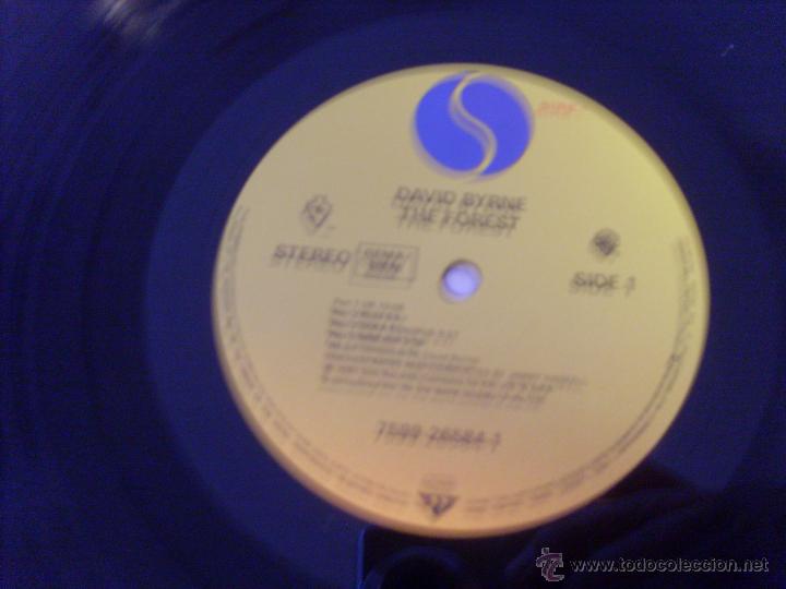 Discos de vinilo: DAVID BYRNE (THE FOREST) LP 1988 (B-2) - Foto 3
