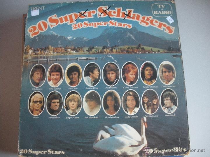 Discos de vinilo: MAGNIFICO LP DE LOS - 20 - SUPER - STARS - - Foto 1