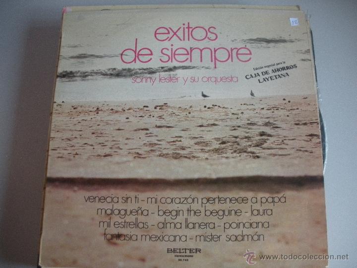 Discos de vinilo: MAGNIFICO LP DE - EXITOS - DE - SIEMPRE - - Foto 1