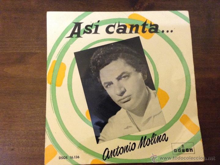Discos de vinilo: ANTONIO MOLINA - Foto 1