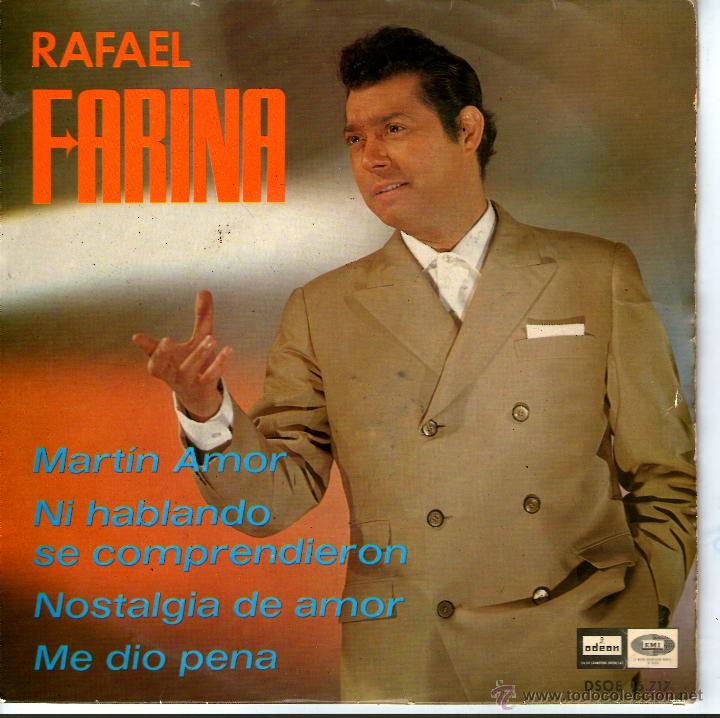 Discos de vinilo: RAFAEL FARINA-MARTIN AMOR - Foto 1