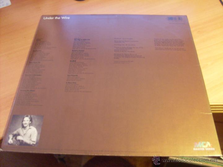 Discos de vinilo: JERRY DOUGLAS (UNDER THE WIRE) LP (B-2) - Foto 2