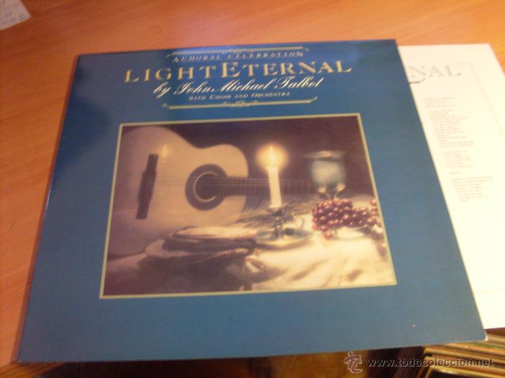 Discos de vinilo: JOHN MICHAEL TALBOT ( LIGHT ETERNAL) LP 1982 UK (B-2) - Foto 2